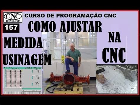 como ajustar ovalizacao de torno cnc|VIDEO157 COMO AJUSTAR A MEDIDA DA PEÇA NA .